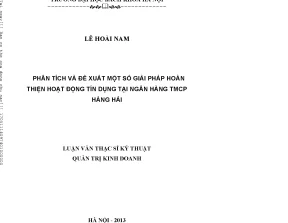 Giải Pháp Hoàn Thiện Hoạt Động Tín Dụng Tại Ngân Hàng