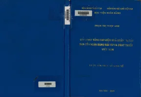 Giải Pháp Nâng Cao Hiệu Quả Quản Trị Tài Sản Ngân Hàng
