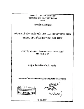 Đánh Giá Tổn Thất Mỏi Trong Các Công Trình Biển Bê Tông