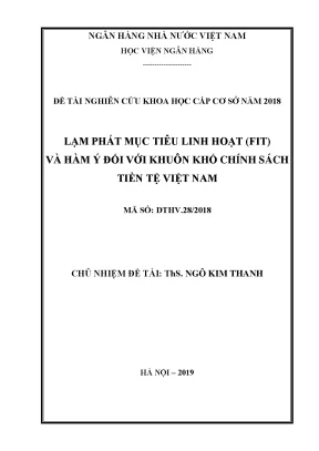 Nghiên Cứu Lạm Phát Mục Tiêu Linh Hoạt và Chính Sách