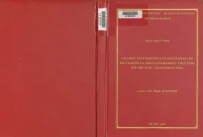 Giải Pháp Phát Triển Dịch Vụ Bán Lẻ Tại Ngân Hàng Thương