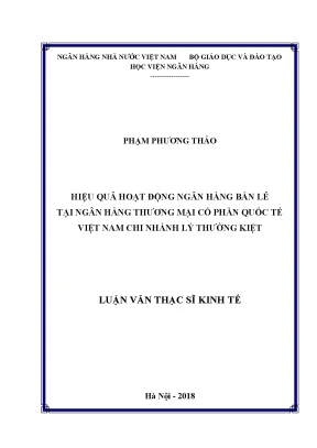 Nâng cao hiệu quả hoạt động ngân hàng bán lẻ tại VIB -