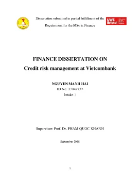 Quản lý rủi ro tín dụng tại Vietcombank: Giải pháp và 