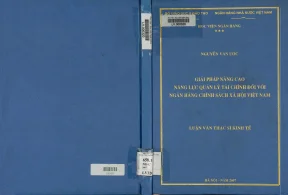 Giải Pháp Nâng Cao Năng Lực Quản Lý Tài Chính Tại Ngân