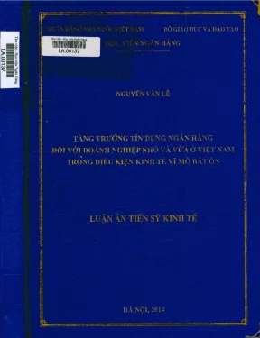 Tăng Trưởng Tín Dụng Ngân Hàng Đối Với Doanh Nghiệp Nhỏ
