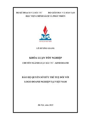 Bảo Hộ Quyền Sở Hữu Trí Tuệ Đối Với Logo Doanh Nghiệp 