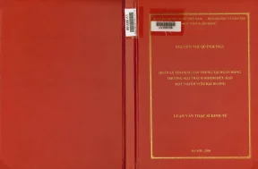 Quản Lý Tín Dụng Tập Trung Tại Ngân Hàng Thương Mại: