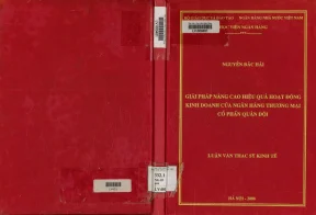Giải Pháp Nâng Cao Hiệu Quả Kinh Doanh Ngân Hàng Thương