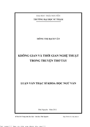 Khám Phá Không Gian và Thời Gian Nghệ Thuật Trong Truyện