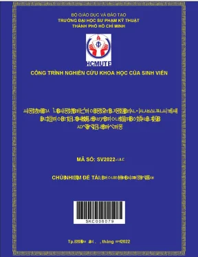 Nghiên Cứu Khả Năng Hấp Phụ Paracetamol Bằng Than Sinh