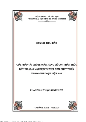Phân Tích Thực Trạng Thương Mại Điện Tử Tại Việt Nam