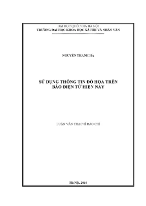 Nghiên Cứu Sử Dụng Thông Tin Đồ Họa Trên Báo Điện Tử