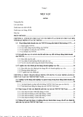 Phương Pháp Xác Định Lãi Suất Cho Vay Tại Ngân Hàng