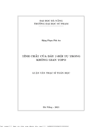 Tính Chất Dãy I-Hội Tụ Trong Không Gian Topo