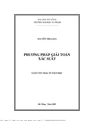 Phương Pháp Giải Toán Xác Suất: Hướng Dẫn Chi Tiết Cho