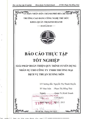 Giải Pháp Tối Ưu Quy Trình Tuyển Dụng Nhân Sự Tại Công 