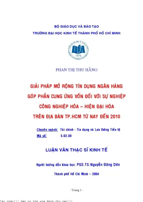 Vai Trò Của Tín Dụng Ngân Hàng Trong Phát Triển Kinh Tế
