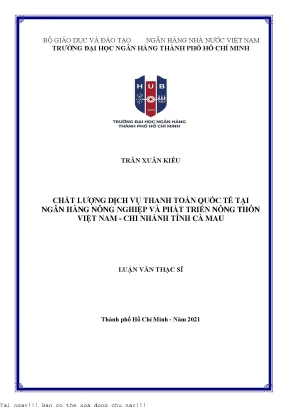 Nâng cao chất lượng dịch vụ thanh toán quốc tế tại