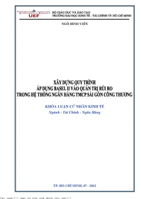 Quản Trị Rủi Ro Tín Dụng Tại Ngân Hàng TMCP Sài Gòn Công 
