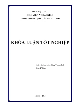 Tiến Trình Tái Khởi Động Quan Hệ Nga - Mỹ (2009-2012): 