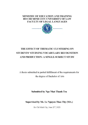 Tác Động Của Phân Nhóm Chủ Đề Đến Nhận Thức Và Sản Xuất 