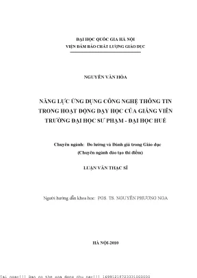 Nâng cao chất lượng giáo dục thông qua ứng dụng công