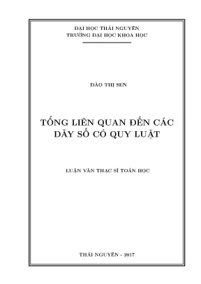 Phương Pháp Tính Tổng Dãy Số Có Quy Luật