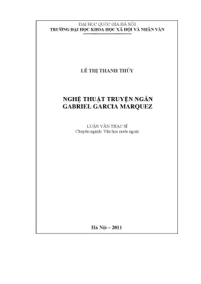 Nghệ Thuật Truyện Ngắn Gabriel Garcia Marquez: Phân Tích 