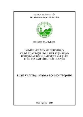 Đề Xuất Giải Pháp Tiết Kiệm Năng Lượng Tại Trường Đại