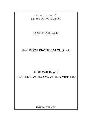 Đại Học Khoa Học Thái Nguyên: Đặc Điểm và Nghiên Cứu Về