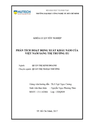Phân Tích Xuất Khẩu Nấm Việt Nam Sang Thị Trường EU: Cơ