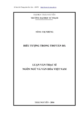 Biểu Tượng Trong Thơ Tản Đà: Khám Phá Nghệ Thuật và Ý Nghĩa