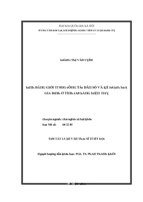 Tình Hình Đối Xử Giới Tính Tại Việt Nam: Thực Trạng và