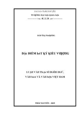 Khám Phá Đặc Điểm Bút Ký Kiều Vượng