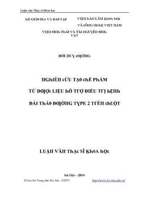 Nghiên cứu về bệnh đái tháo đường type 2 và tác động của nó