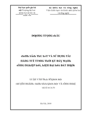 Chính sách thu hút và sử dụng tài năng trẻ trong công