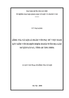 Nghiên Cứu Về Tác Động Của Đại Học Quốc Gia Hà Nội Đối