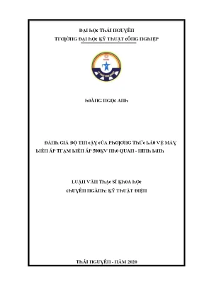 Đại học Thái Nguyên: Kỹ thuật Điện - Đào tạo chất lượng cao