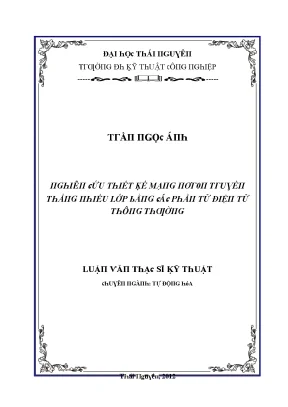 Thiết Kế Mạch Điện Tử Hiệu Quả Tại Đại Học Thái Nguyên