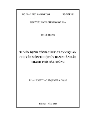 Tuyển Dụng Công Chức Tại Hải Phòng: Thực Trạng và Giải Pháp