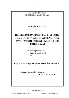 Nghiên cứu cấu trúc rừng tại Vườn Quốc Gia Hoàng Liên,