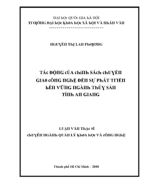 Nghiên Cứu Về Phát Triển Khoa Học Xã Hội Tại Đại Học