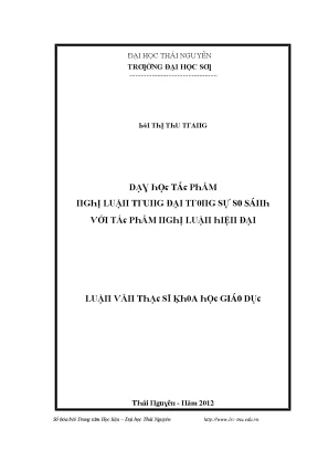 Đại Học Thái Nguyên: Nâng Cao Chất Lượng Giáo Dục Sư Phạm