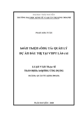 Quản Lý Dự Án Đầu Tư Tại Việt Nam: Phân Tích và Đánh Giá
