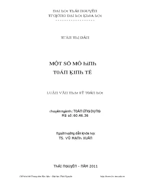 Mô Hình Tổ Chức Kinh Tế Hiện Đại