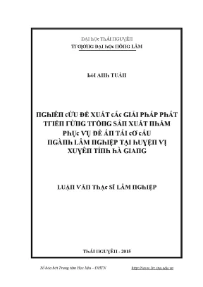 Giải pháp phát triển bền vững tại Đại học Thái Nguyên