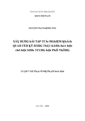 Nghiên Cứu Về Đề Tài Tại Đại Học Quốc Gia Hà Nội