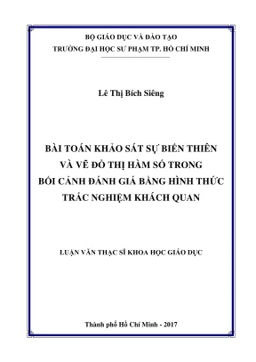 Khảo Sát Sự Biến Thiên và Vẽ Đồ Thị Hàm Số Trong Đánh