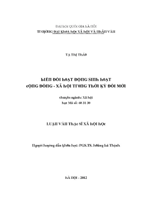 Đại học Gia Hà Nội: Nghiên cứu về Đổi mới và Phát triển 
