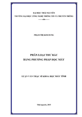 Phân Loại Thư Rác Bằng Phương Pháp Học Máy